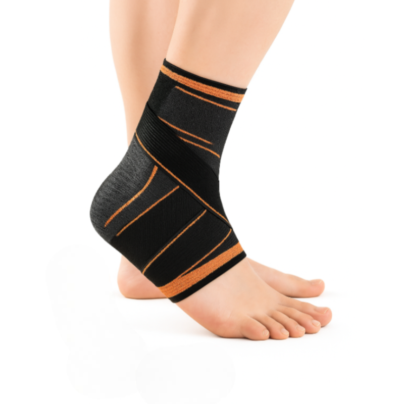 Adjustable Compression Ankle Brace for Total Support & Injury Prevention